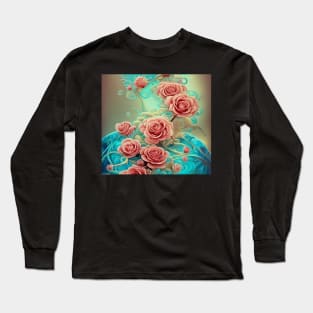 Flowing Flowers 26 Long Sleeve T-Shirt